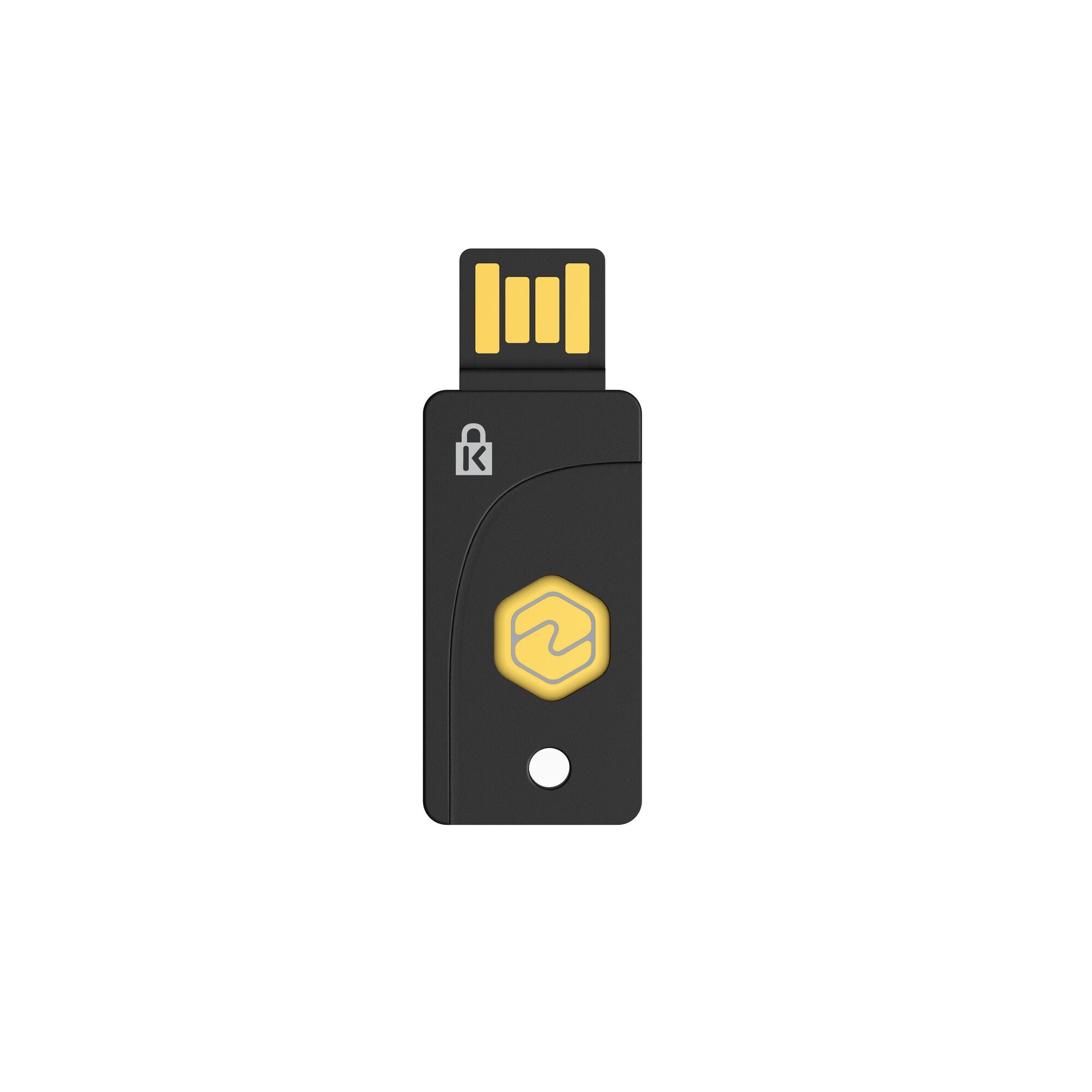 Kensington USB-Adapter – USB-A (Stecker) – VeriMark NFC+ – FIDO2 Level 2 – für Windows, Mac