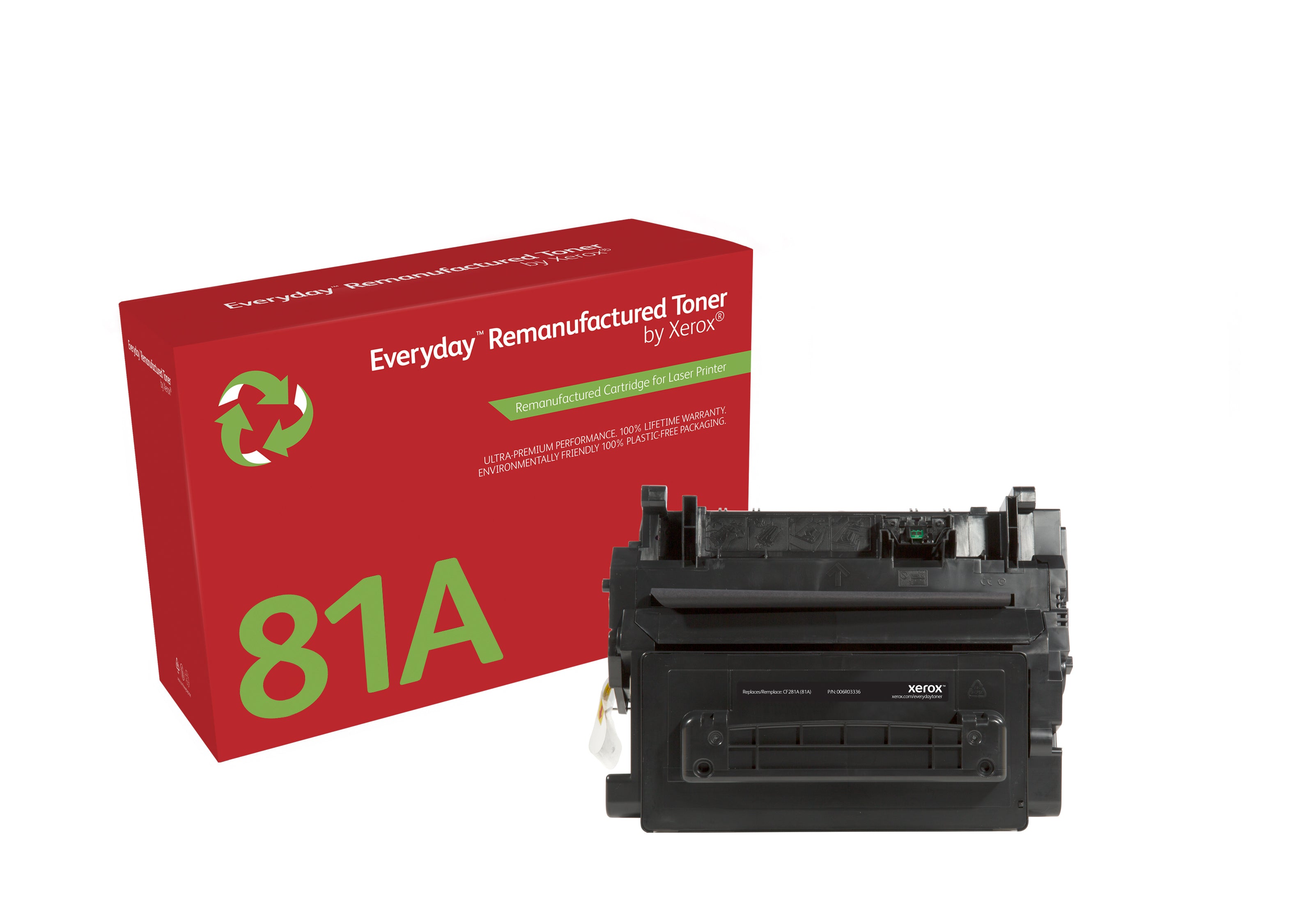 Xerox HP 81A (CF281A) Schwarz Toner – Kompatibel – 10'500 Seiten – für HP LaserJet M606/M605/M630 und andere