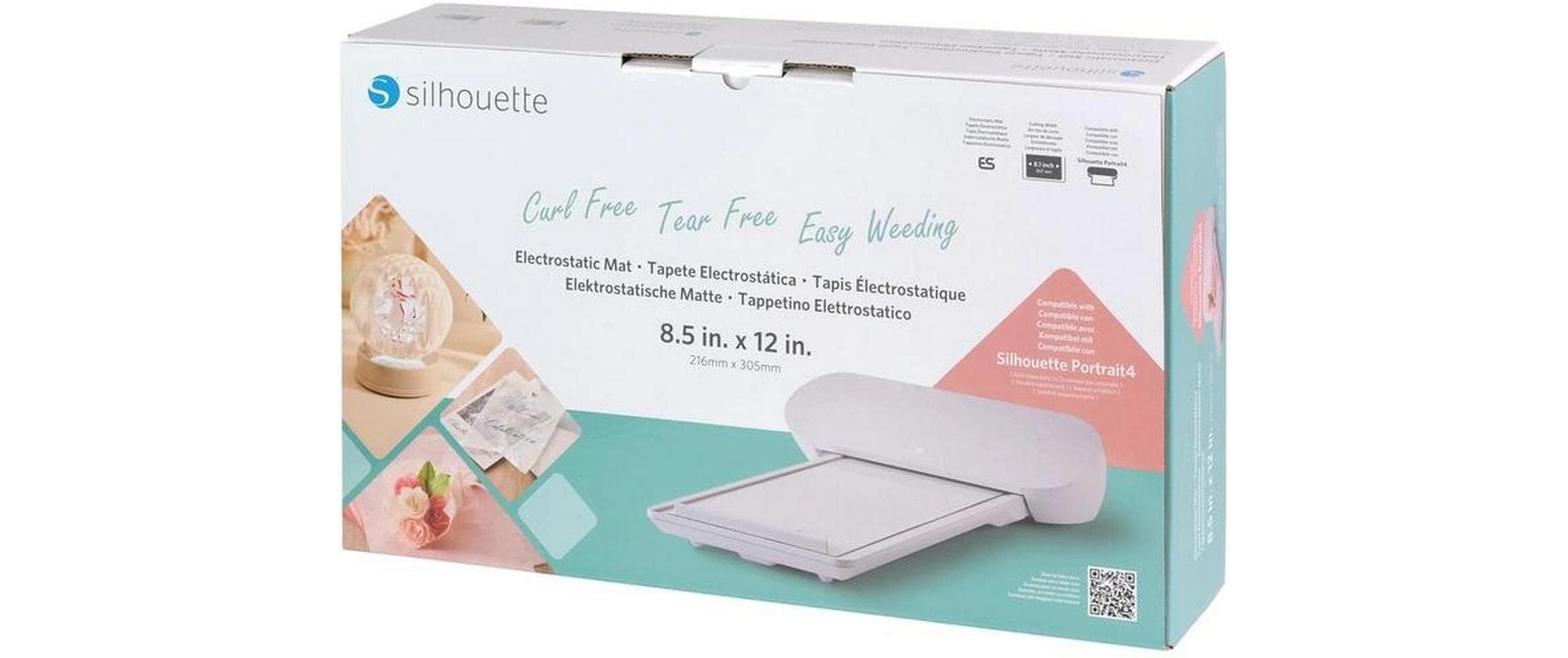 Silhouette Elektrostatische Matte – für Silhouette Portrait 4 – 12 cm×8,5 cm