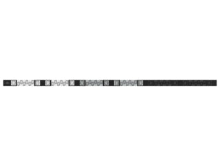 HPE P9Q64A PDU 10 kVA – dreiphasig, 230 V/32 A – 0U senkrecht – 24× AC-Ausgänge (C13/C19)