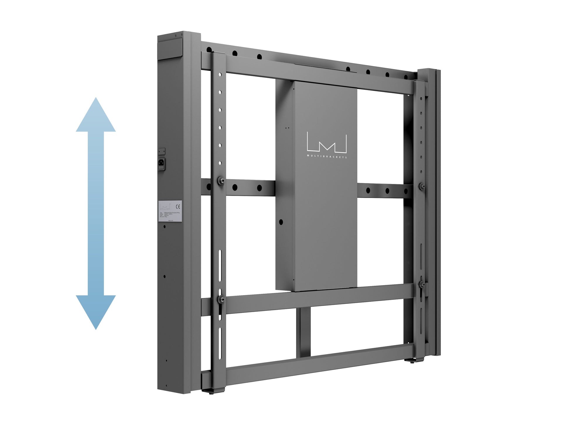 Multibrackets Wandhalterung, für 50", VESA 1200×900, bis 80 kg, motorisiert, schwarz