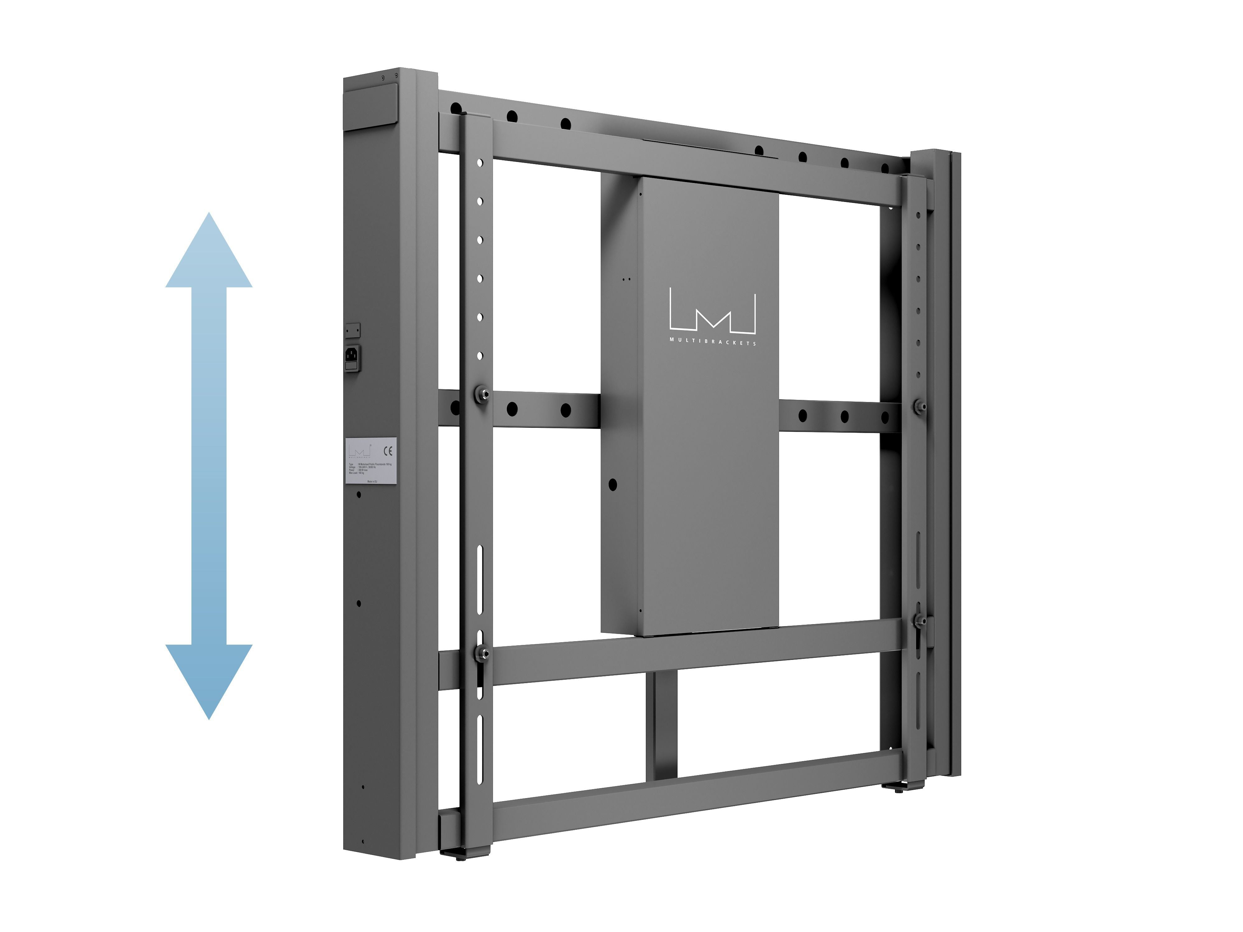 Multibrackets Wandhalterung, für 50", VESA 1200×900, bis 80 kg, motorisiert, schwarz
