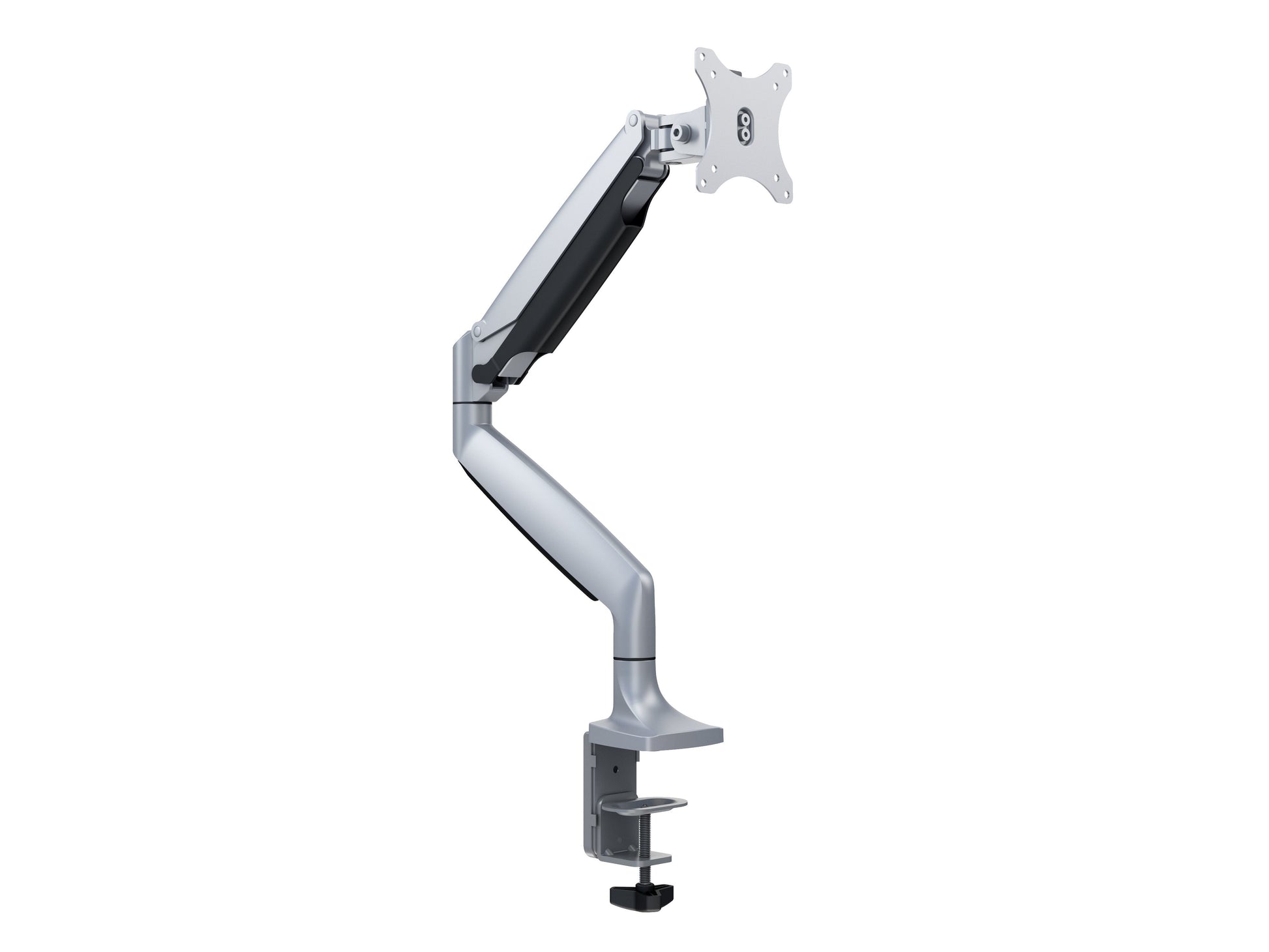 Multibrackets Spring 3255 – Tischhalterung, Tischklemme, bis 27", VESA 75 × 75/100 × 100 mm, 9 kg, silber