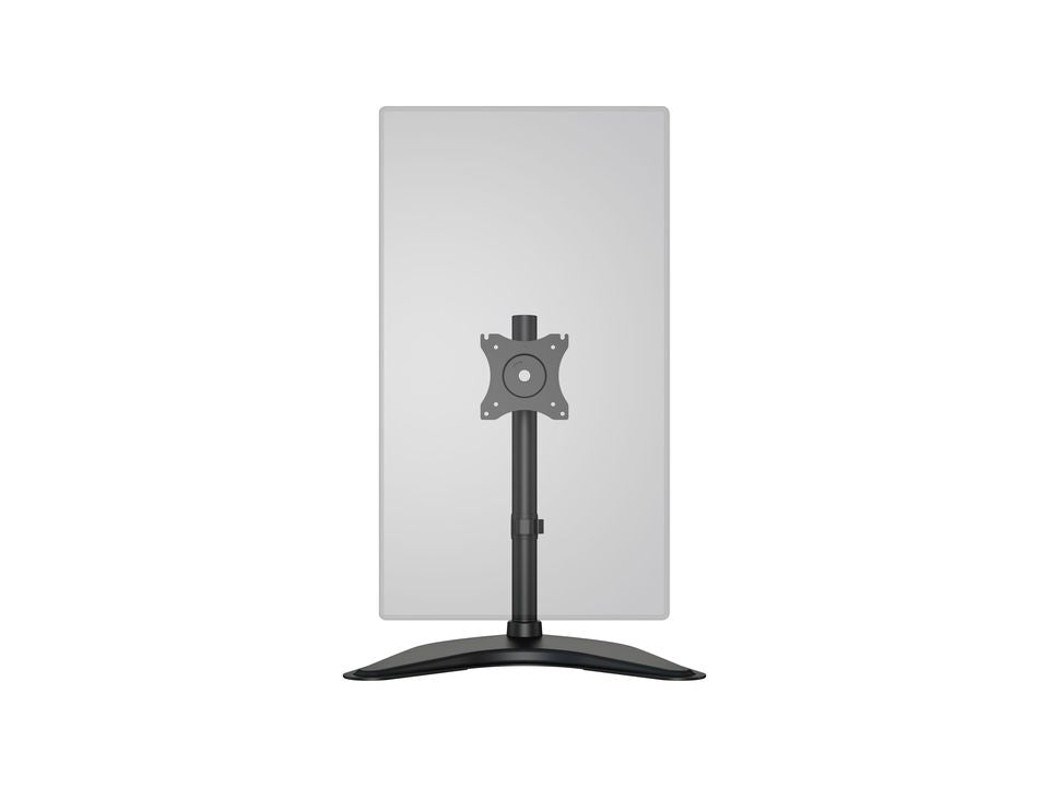 Multibrackets Tischhalterung, bis 27", VESA 75 × 75 mm, 10 kg, neigbar, höhenverstellbar, schwarz