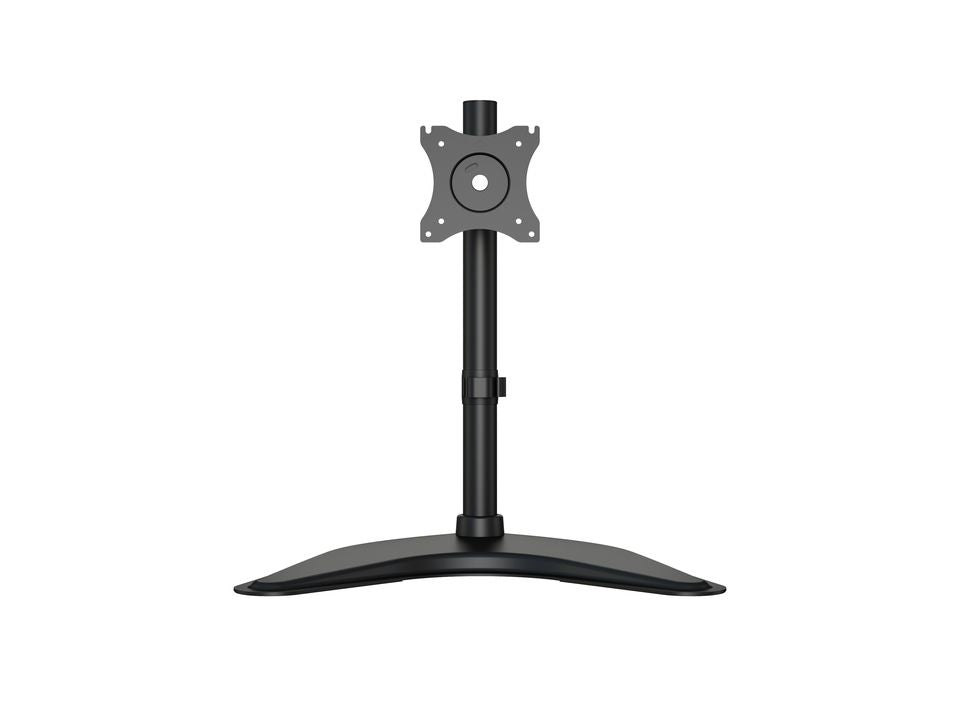 Multibrackets Tischhalterung, bis 27", VESA 75 × 75 mm, 10 kg, neigbar, höhenverstellbar, schwarz