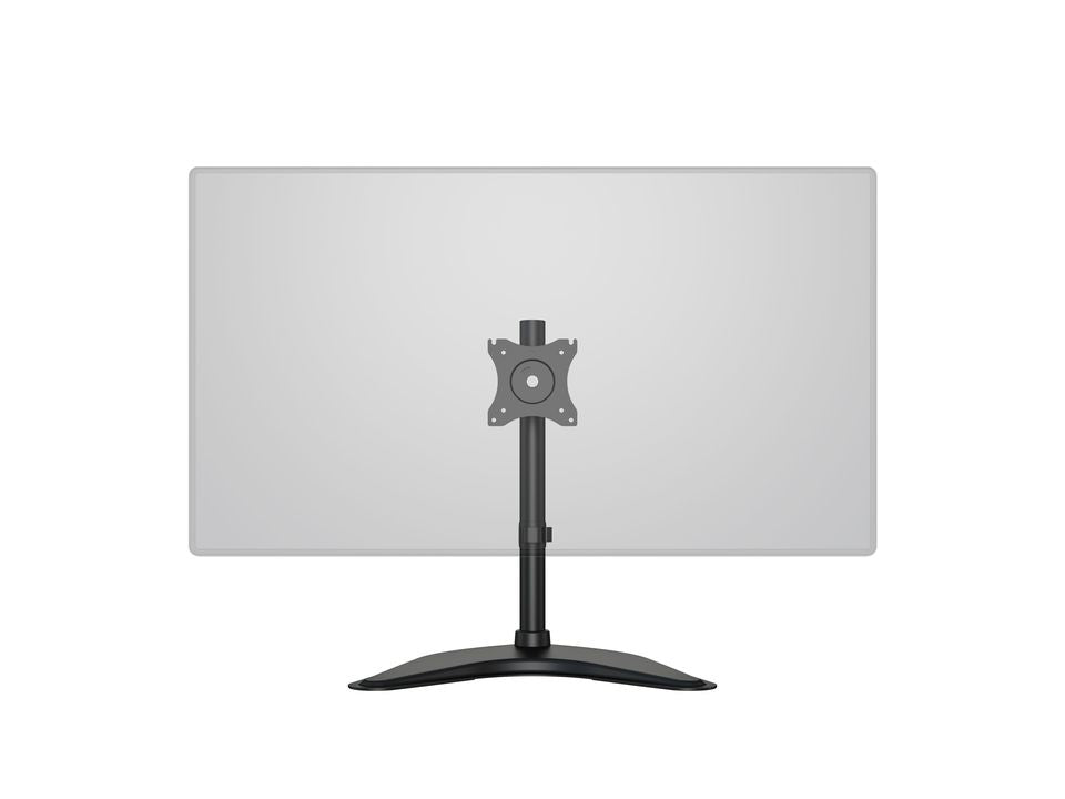Multibrackets Tischhalterung, bis 27", VESA 75 × 75 mm, 10 kg, neigbar, höhenverstellbar, schwarz