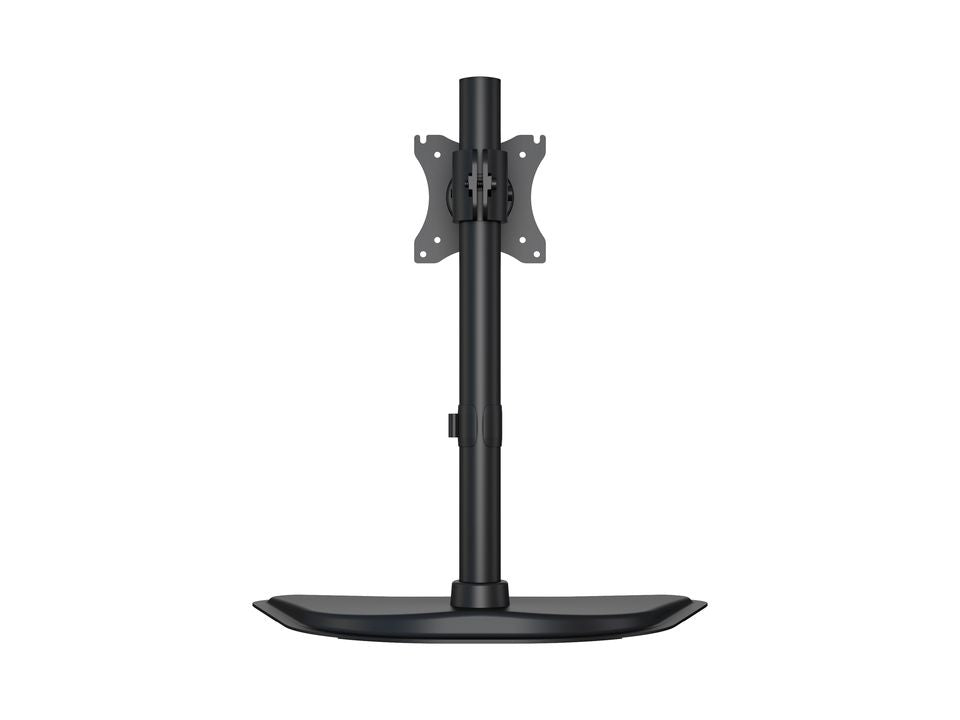 Multibrackets Tischhalterung, bis 27", VESA 75 × 75 mm, 10 kg, neigbar, höhenverstellbar, schwarz