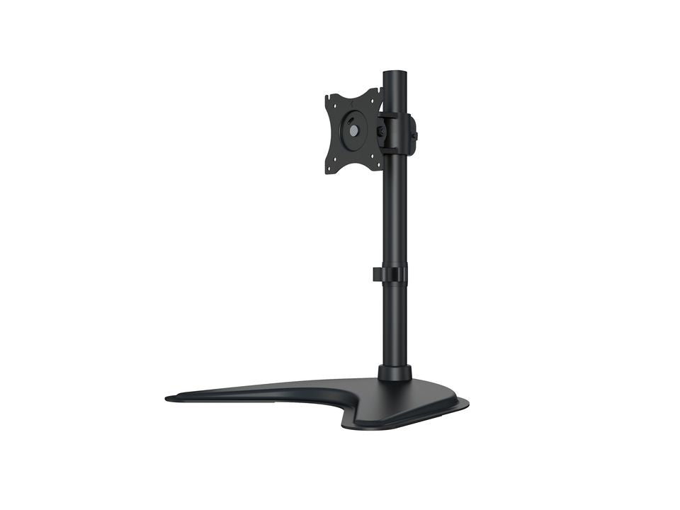 Multibrackets Tischhalterung, bis 27", VESA 75 × 75 mm, 10 kg, neigbar, höhenverstellbar, schwarz