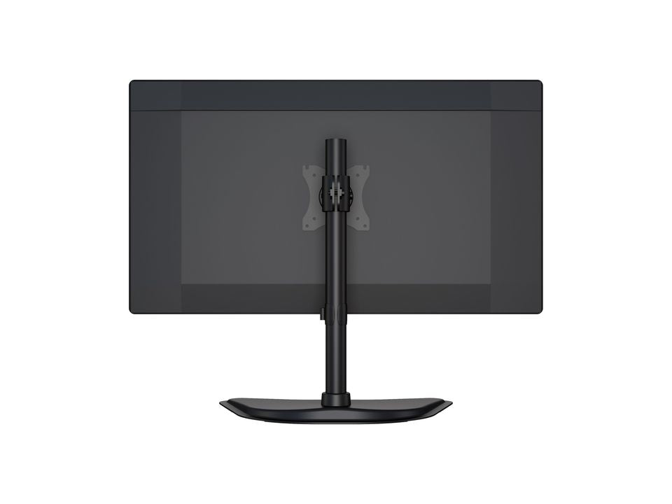 Multibrackets Tischhalterung, bis 27", VESA 75 × 75 mm, 10 kg, neigbar, höhenverstellbar, schwarz