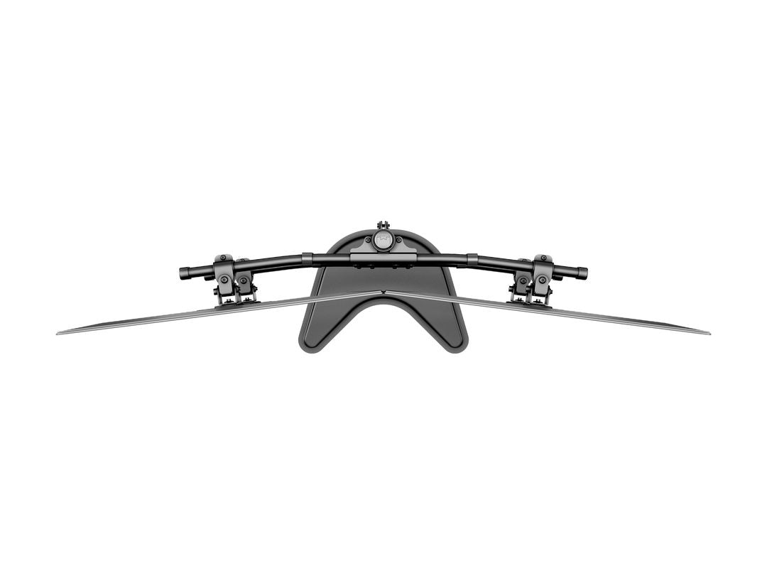 Multibrackets basic 3347 – Standfuss, 4 Monitore, bis 27", VESA 75 × 75 mm, 8 kg, drehbar, höhenverstellbar