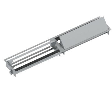 Bachmann CONI DUO Einbausteckdosenleiste, 12-fach, Einbau, 782×151×58 mm – weiss