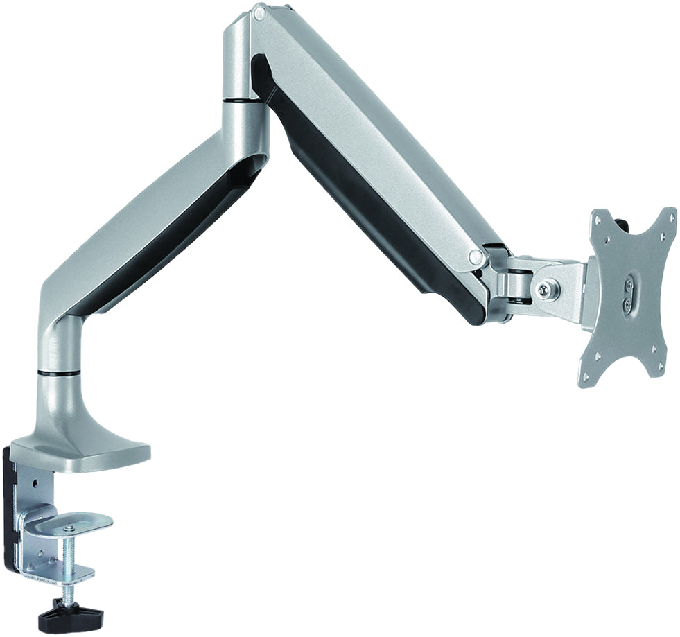 VALUE Monitorarm Tischhalterung – 1 Monitor – 17–32" – VESA 75×75/100×100 mm – bis 9 kg/Monitor – Gasfeder