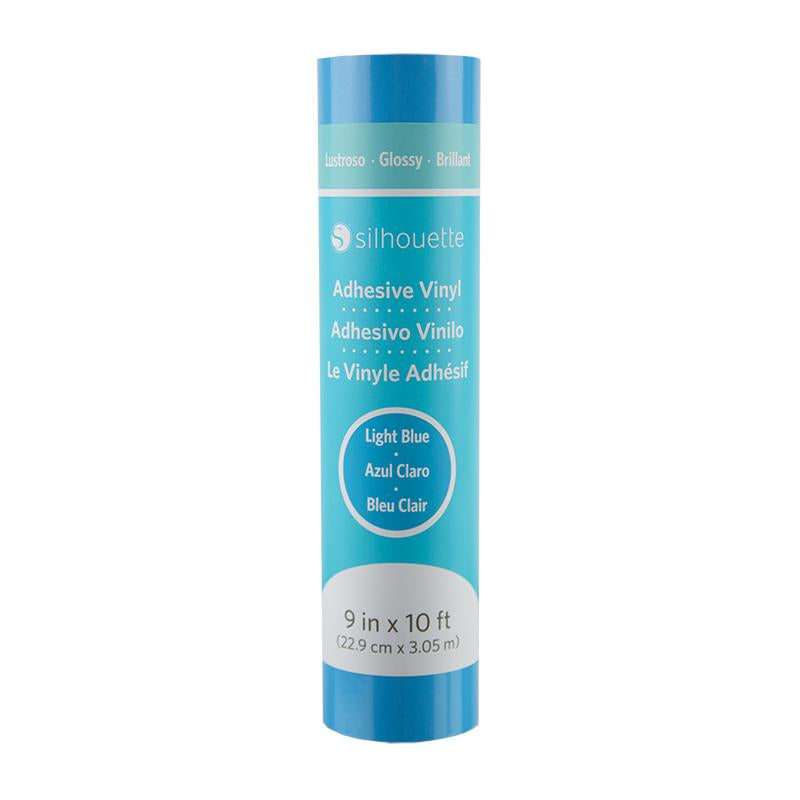 Silhouette Vinylfolie permanent glänzend hellblau – 22,9 × 3 m – 1 Rolle