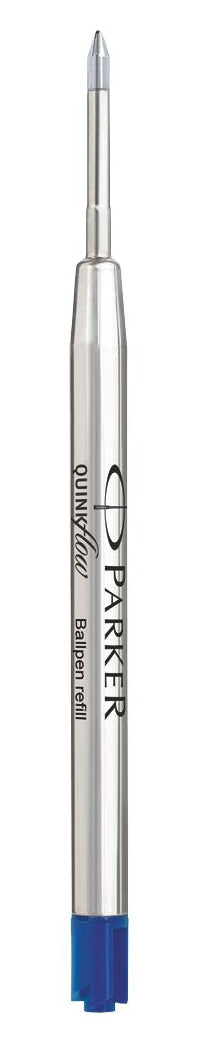 Parker Kugelschreiber-Mine Quinkflow – Blau, 0,8 mm, dokumentenecht, geruchsarm, 1 Stk.