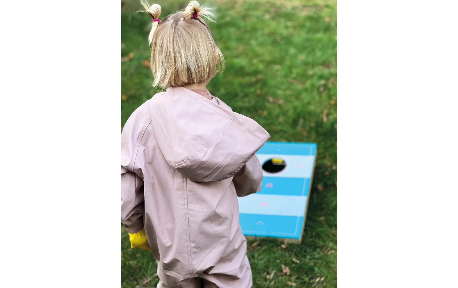 Small foot Cornhole und Sling Puck – Geschicklichkeitsspiel, 1 Spieler, ab 5 Jahren
