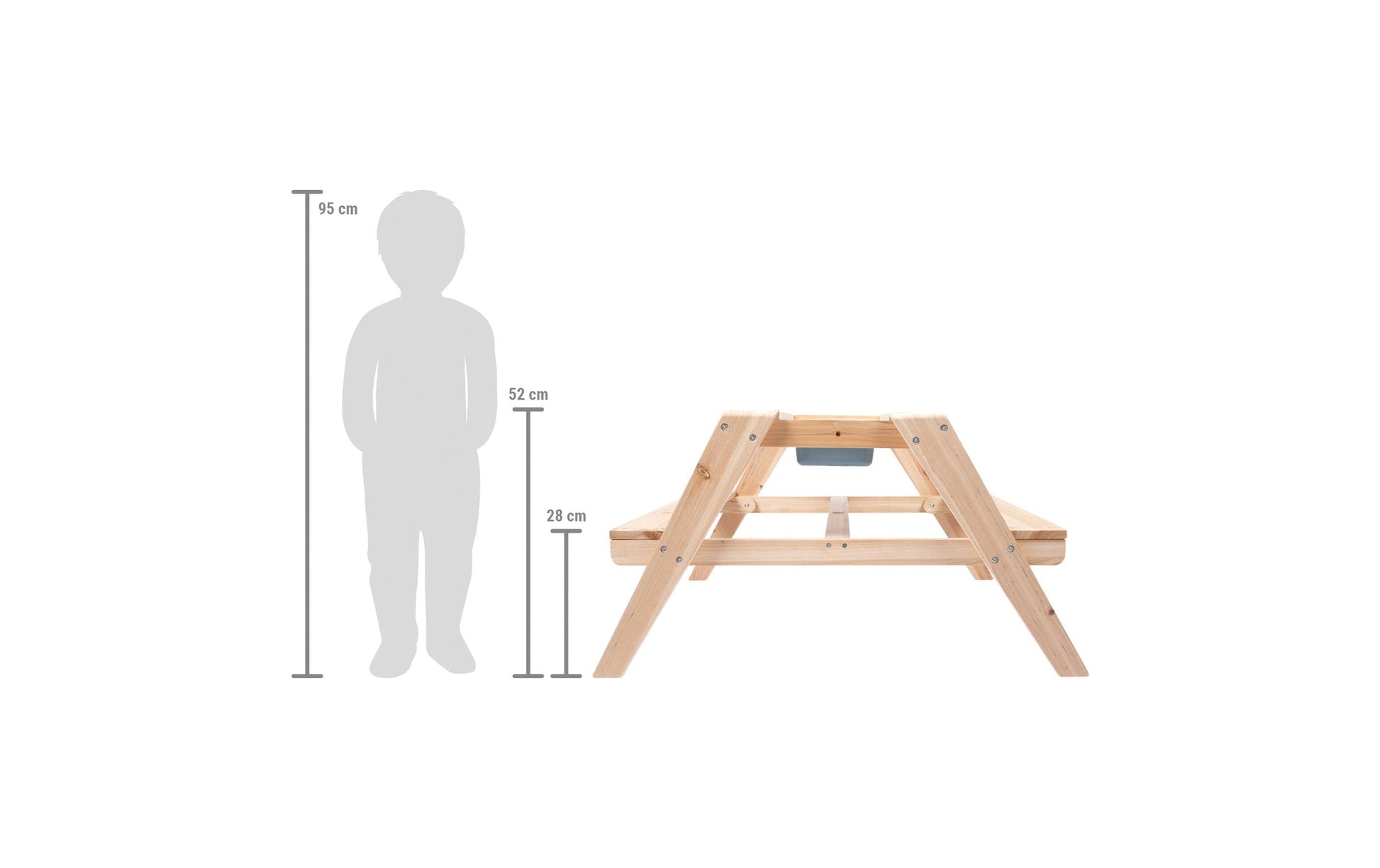 Small foot Werkbank – 84 × 94 × 52 cm – ab 2 Jahren – Holz, Kunststoff