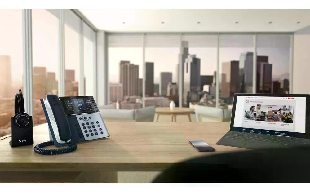 Poly Edge E550 – IP-Telefon, PoE