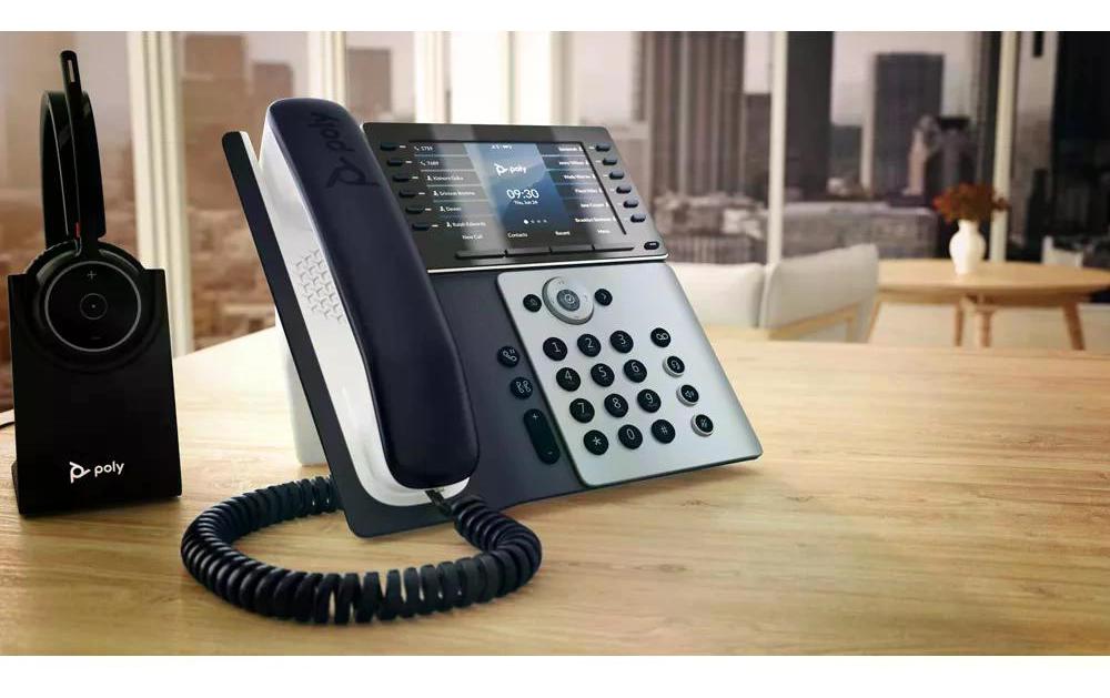 Poly Edge E550 – IP-Telefon, PoE