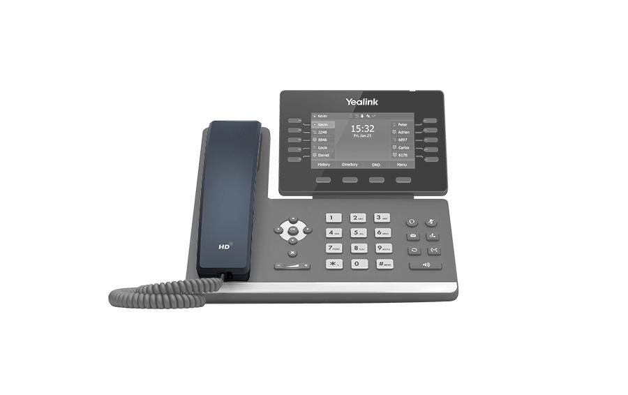 Yealink Ersatzhörer – für SIP-T53, SIP-T53W, SIP-T54 und mehr, schwarz