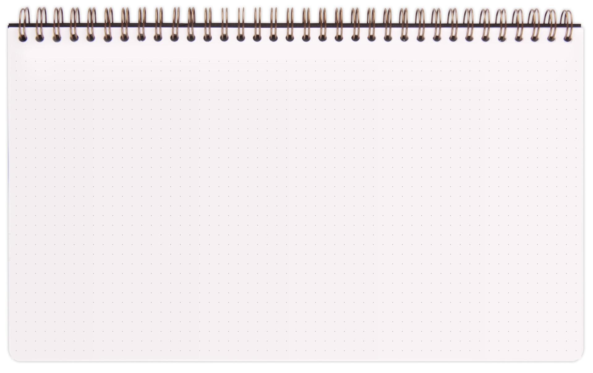Clairefontaine AgeBag – Wochenplaner ohne Jahr, 15 Monate, 29,7 × 17,0 cm, Hardcover, Spiralbindung, Braun