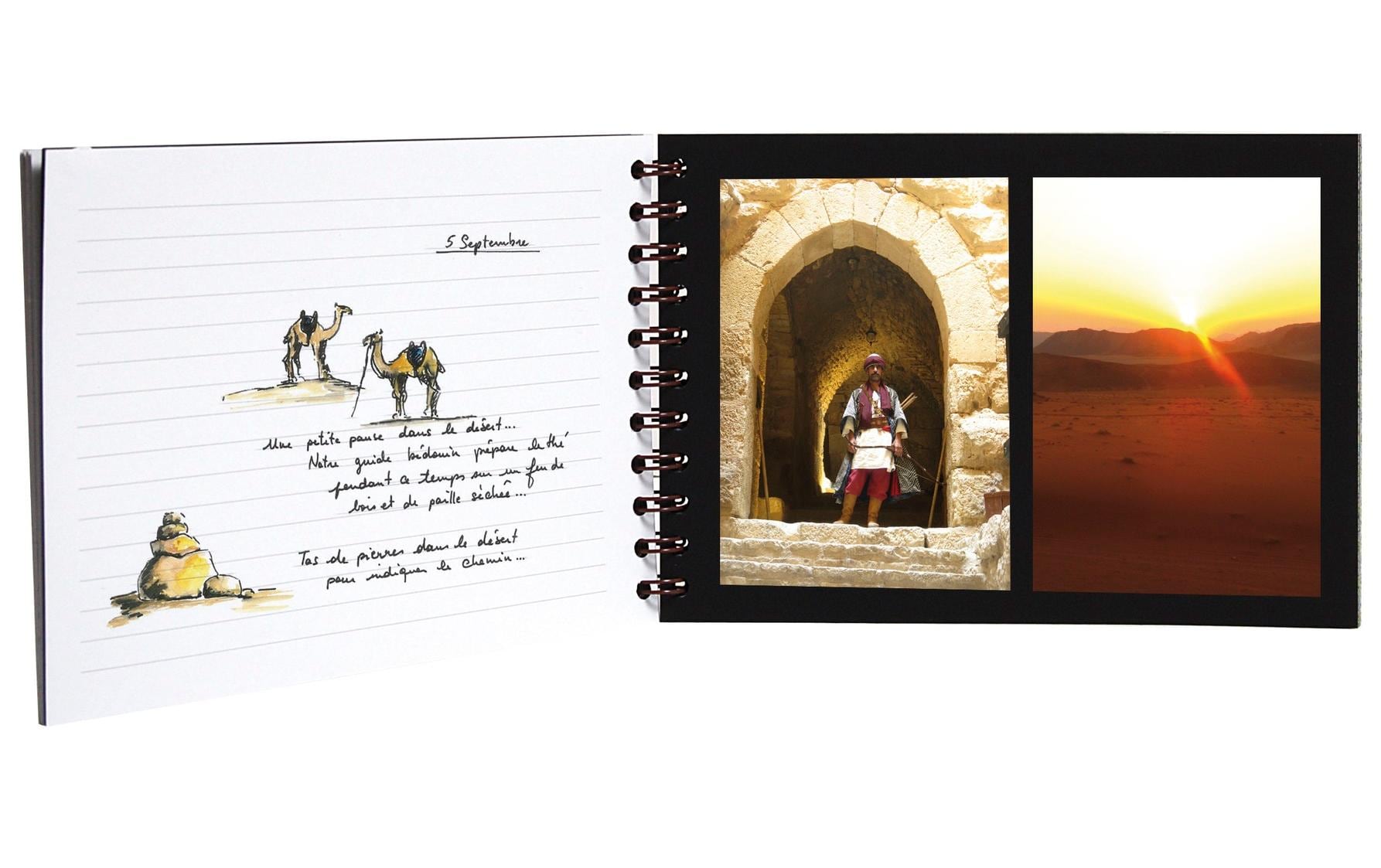 Clairefontaine Notizbuch, A4, 80 Seiten – braun