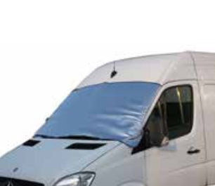 HP Autozubehör Scheibenabdeckung – für Van & Lastwagen – 310 × 100 cm – Aluminium, randverstärkt