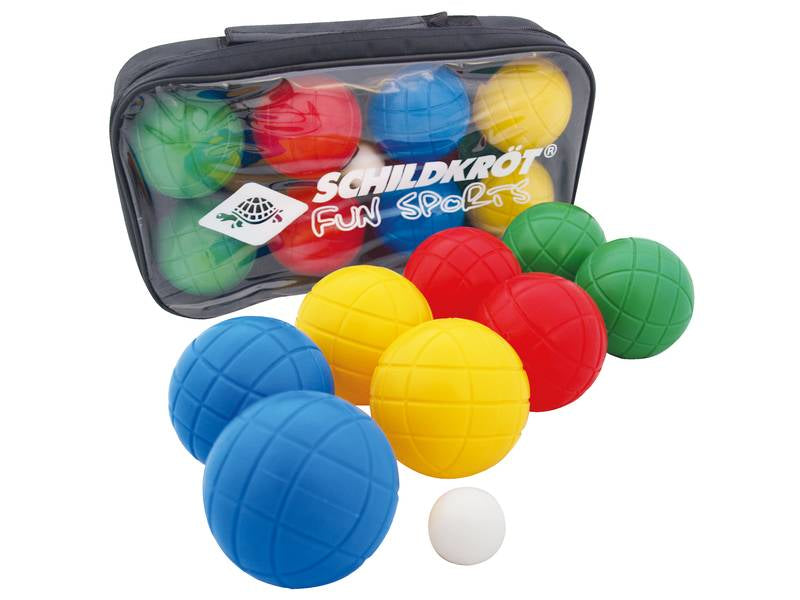Schildkröt Funsports Boccia-Set – Ø 7,25 cm – 8 Stück – ab 5 J. – Kunststoff – mehrfarbig
