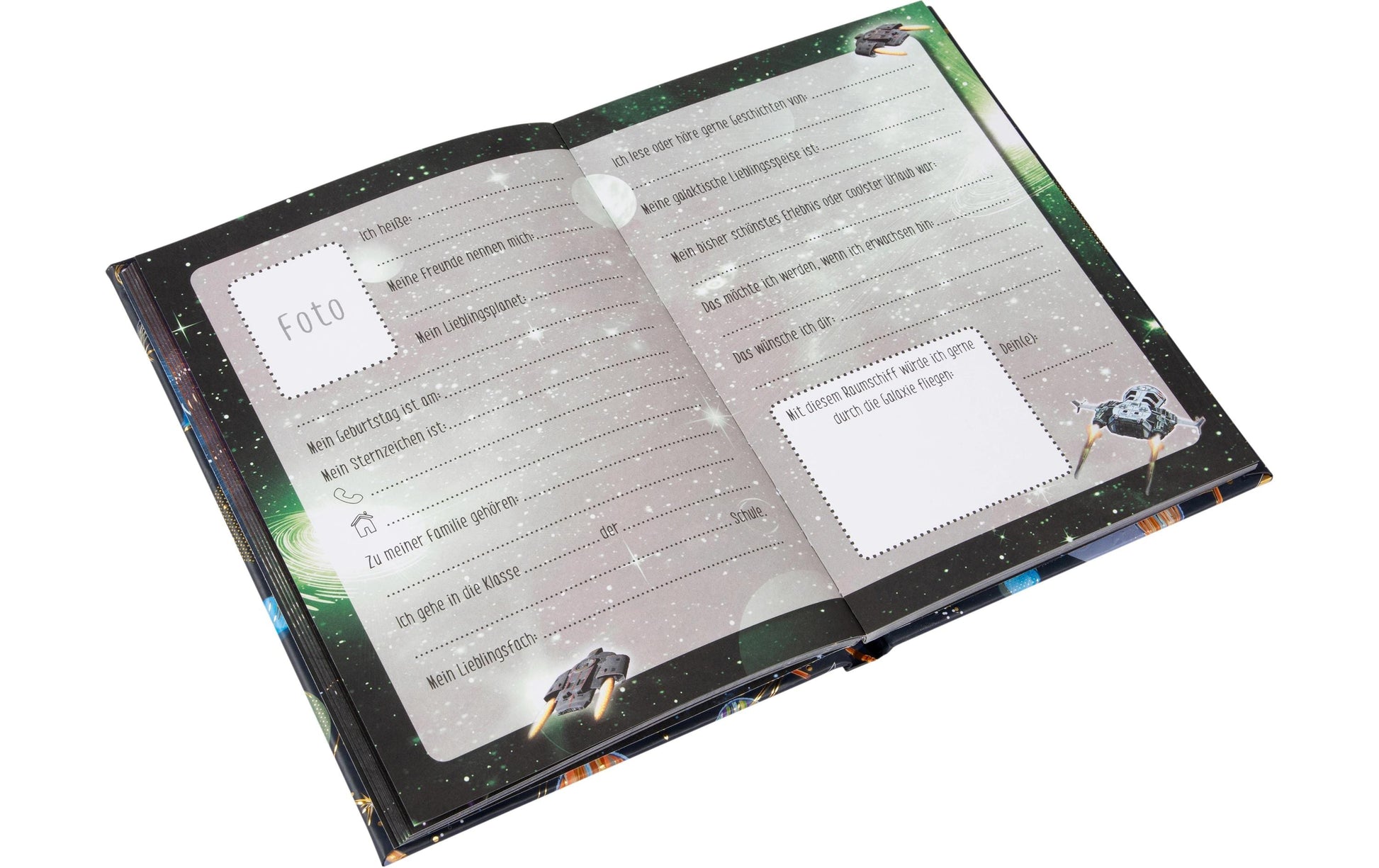 Goldbuch Freundebuch Universe Weltall – 88 Seiten – A5, mehrfarbig