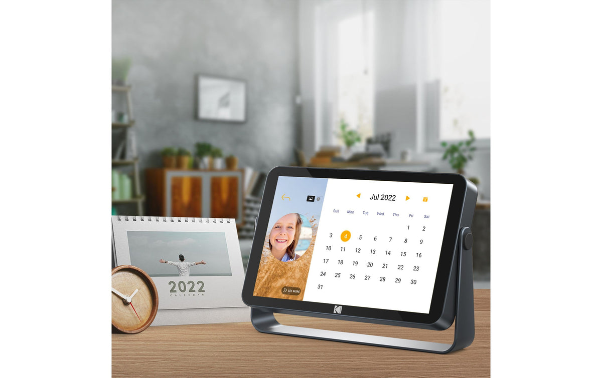 Kodak RWF-109 Digitaler Bilderrahmen – 10,1" – 1920 × 1200 (WUXGA), IPS – WLAN, USB – SDHC (UHS-I) – Schwarz