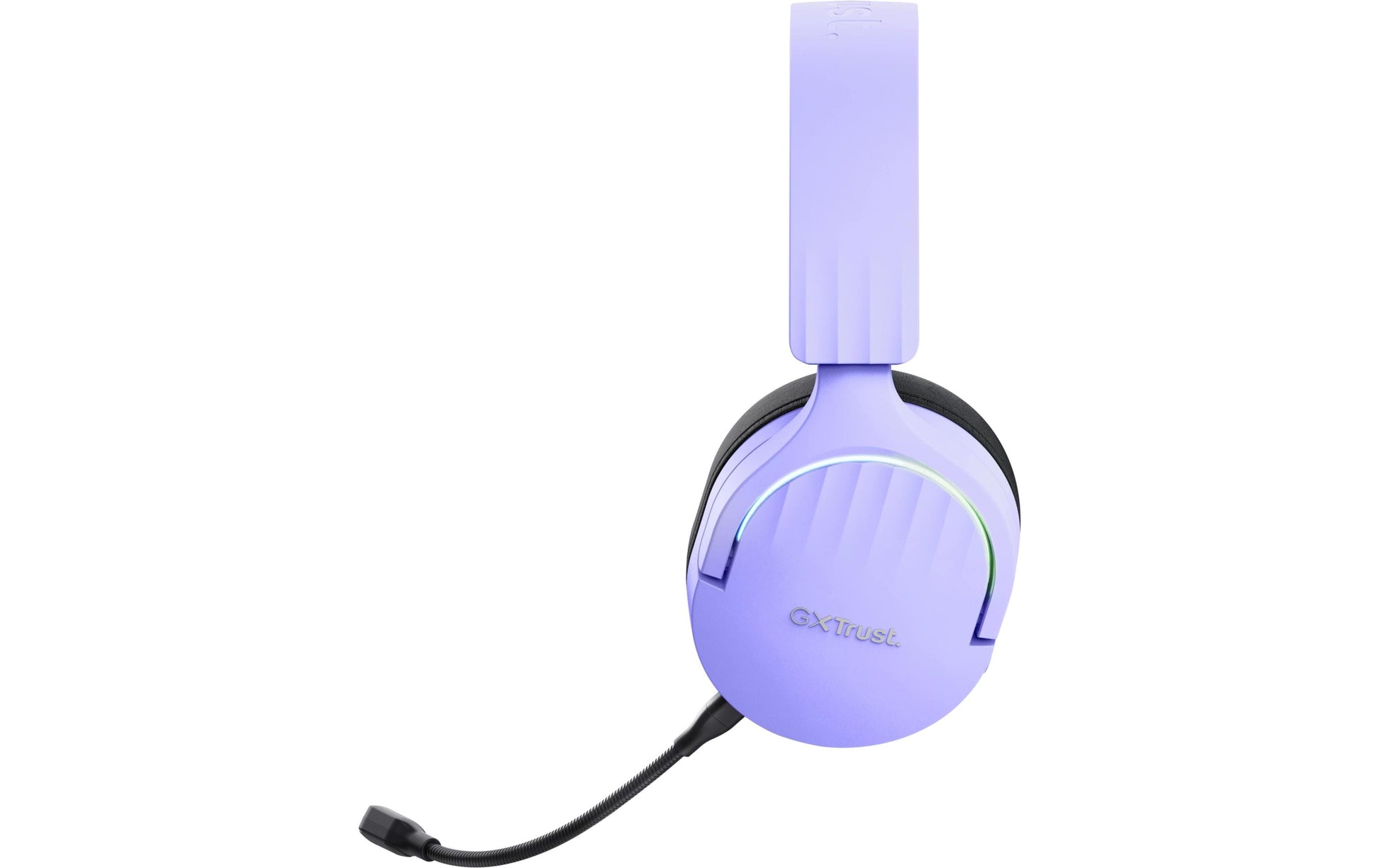 Trust GXT 491P FAYZO – Over-Ear Gaming-Headset – USB-A, Surround-Sound, Stummschaltung – Schwarz/Violett