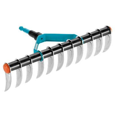 Gardena 3391-20 Rasenlüfter – Arbeitsbreite 350 mm, 11 Zähne – für combisystem-Stiele – Zahnmaterial Stahl