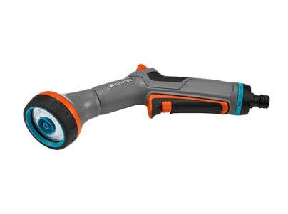 Gardena Comfort Reinigungsbrause – Brause, Grau, 2 Sprühmuster, verstellbare Düse, Frostschutz