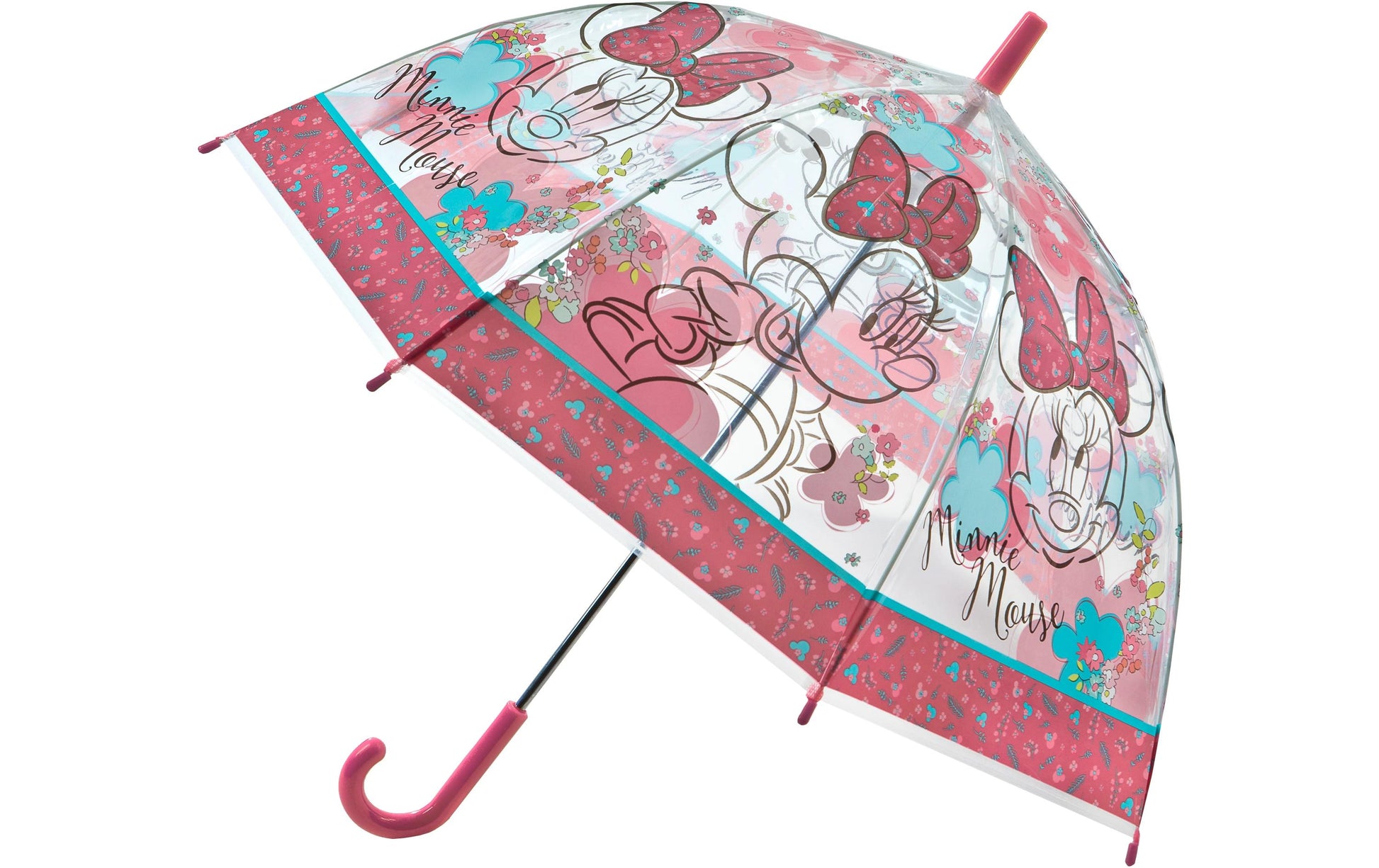 Undercover Stockschirm – Ø 69 cm, L 66 cm – Pink Minnie Mouse