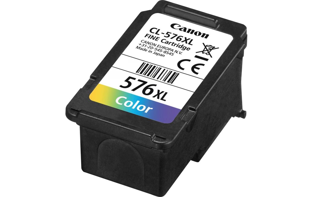 Canon Tintenpatrone CL-576XL, Farbe, XL, 12,6 ml – für Tintenstrahldrucker/Multifunktionsgeräte