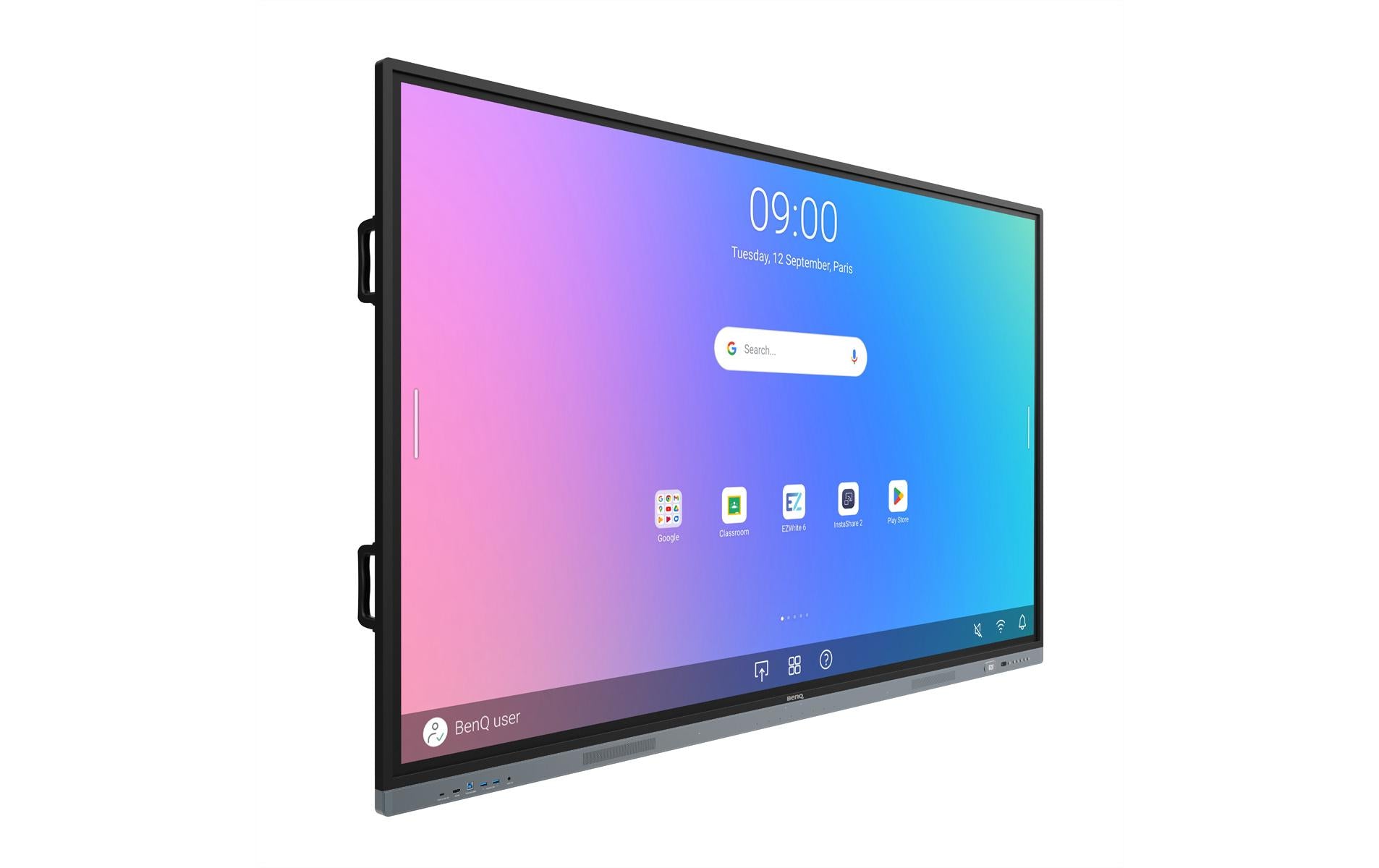 BenQ Whiteboard – 196.2 × 120.1 cm, Wandmontage
