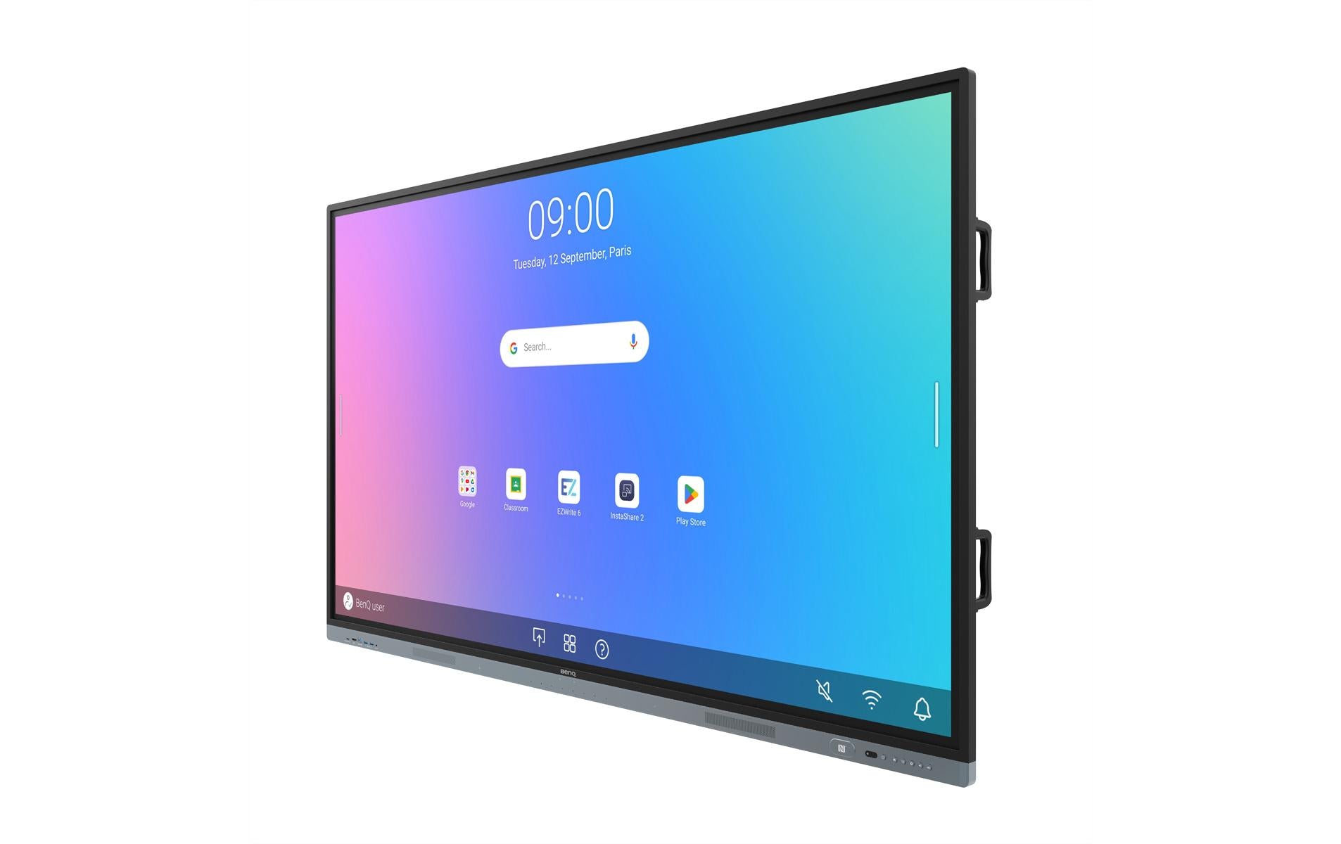 BenQ Whiteboard – 196.2 × 120.1 cm, Wandmontage