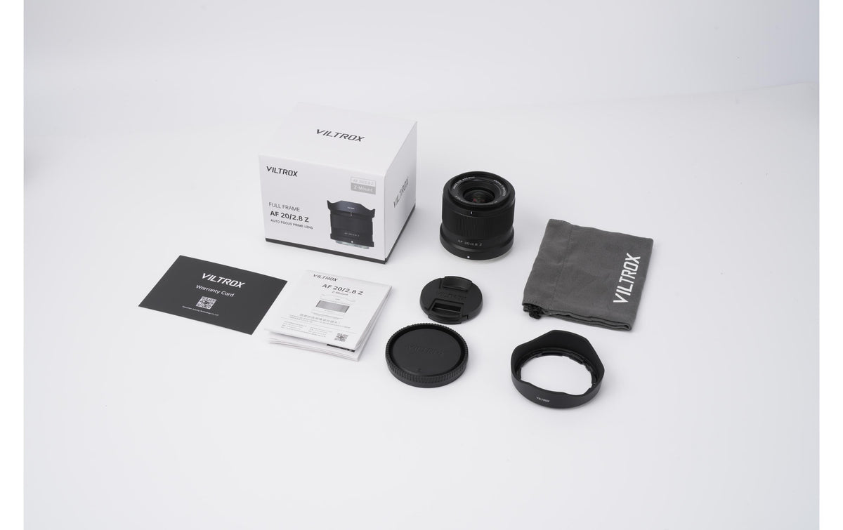 Viltrox AF 20/2.8 Z Objektiv – 20 mm f/2.8 – für Nikon Z – Vollformat