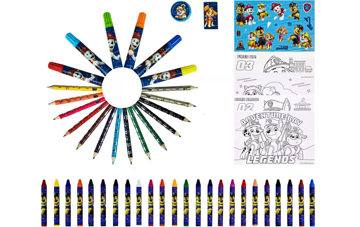 Undercover Reisemalset Paw Patrol – 51-teilig – ab 6 Jahren