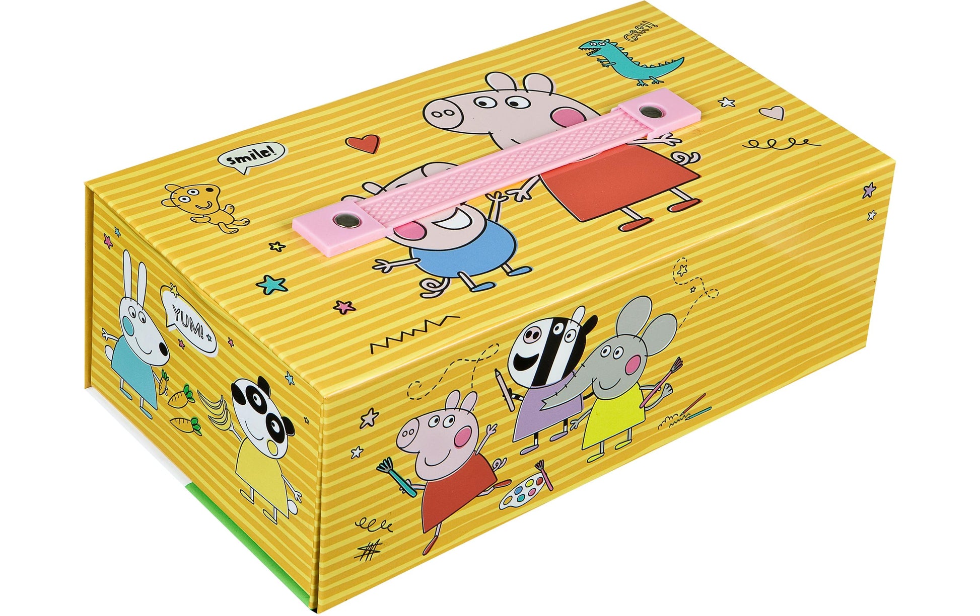 Undercover Malkiste – Bastelset – Peppa Pig – 44-teilig – ab 6 Jahren