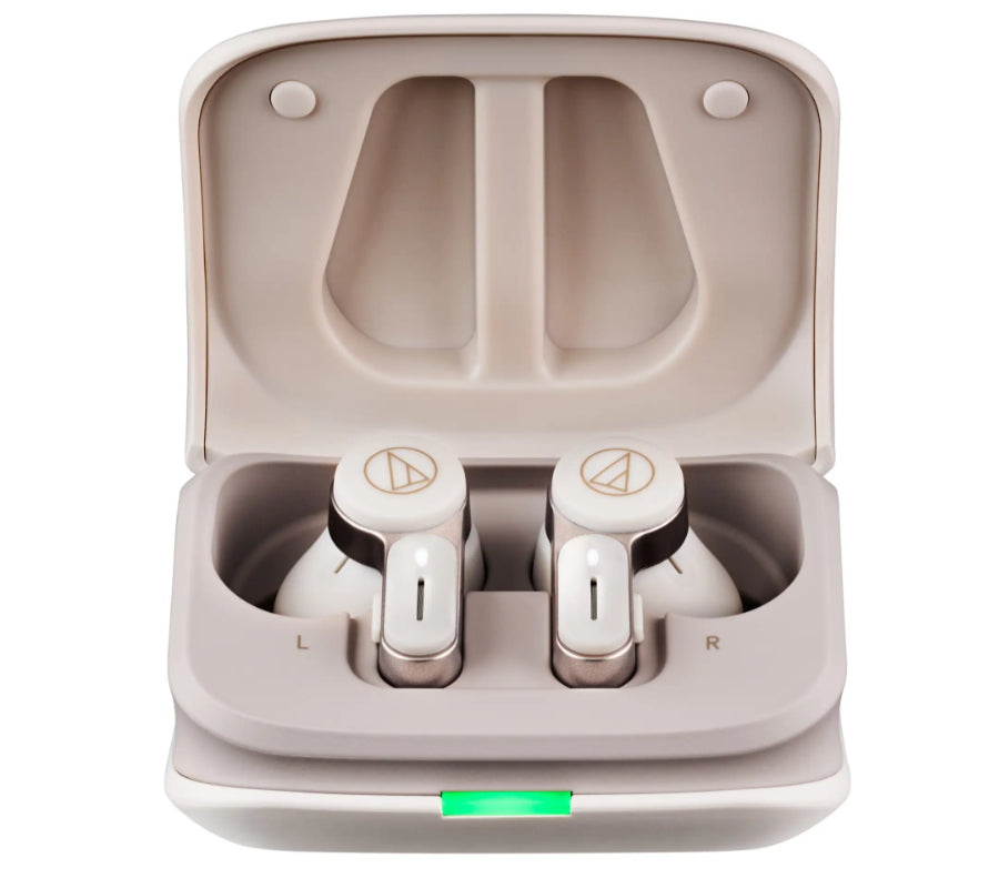 Audio-Technica ATH-TWX7 TWS In-Ear – ANC, Qi-Ladecase, Weiss, BT 5.1