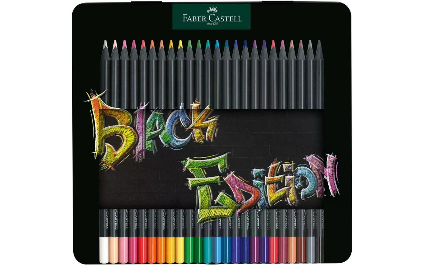 Faber-Castell Buntstifte Classic – 24 Farben, im Metalletui, Ø 3 mm, dreikantig, FSC