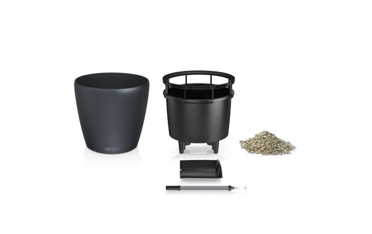 LECHUZA CLASSICO Color LS 21 Pflanzentopf – Ø 22 × 20 cm, 5000 ml – Kunststoff, weiss