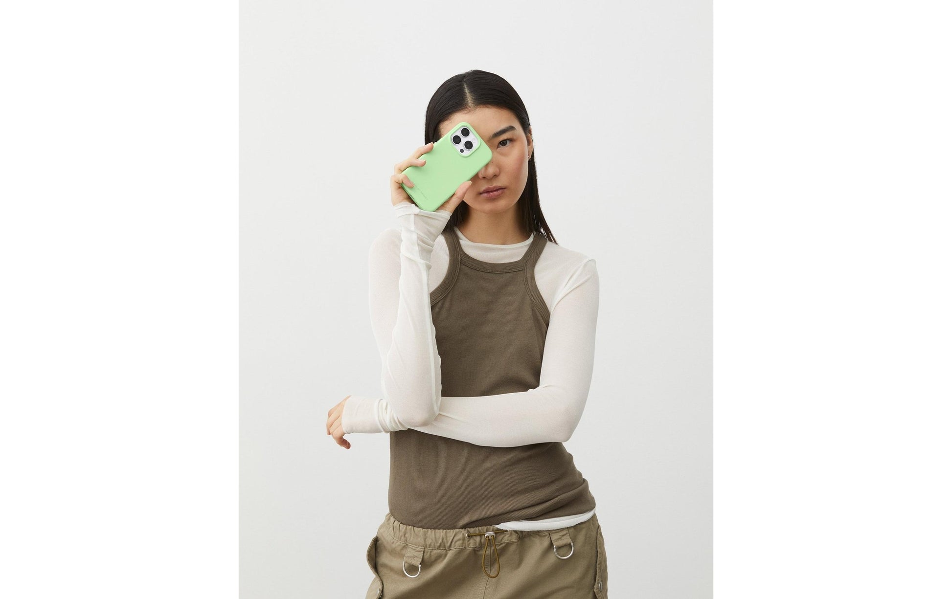 Ideal of Sweden – Backcover – für Apple iPhone 15 Pro – Mint – PC, recyceltes Polyester – MagSafe-kompatibel