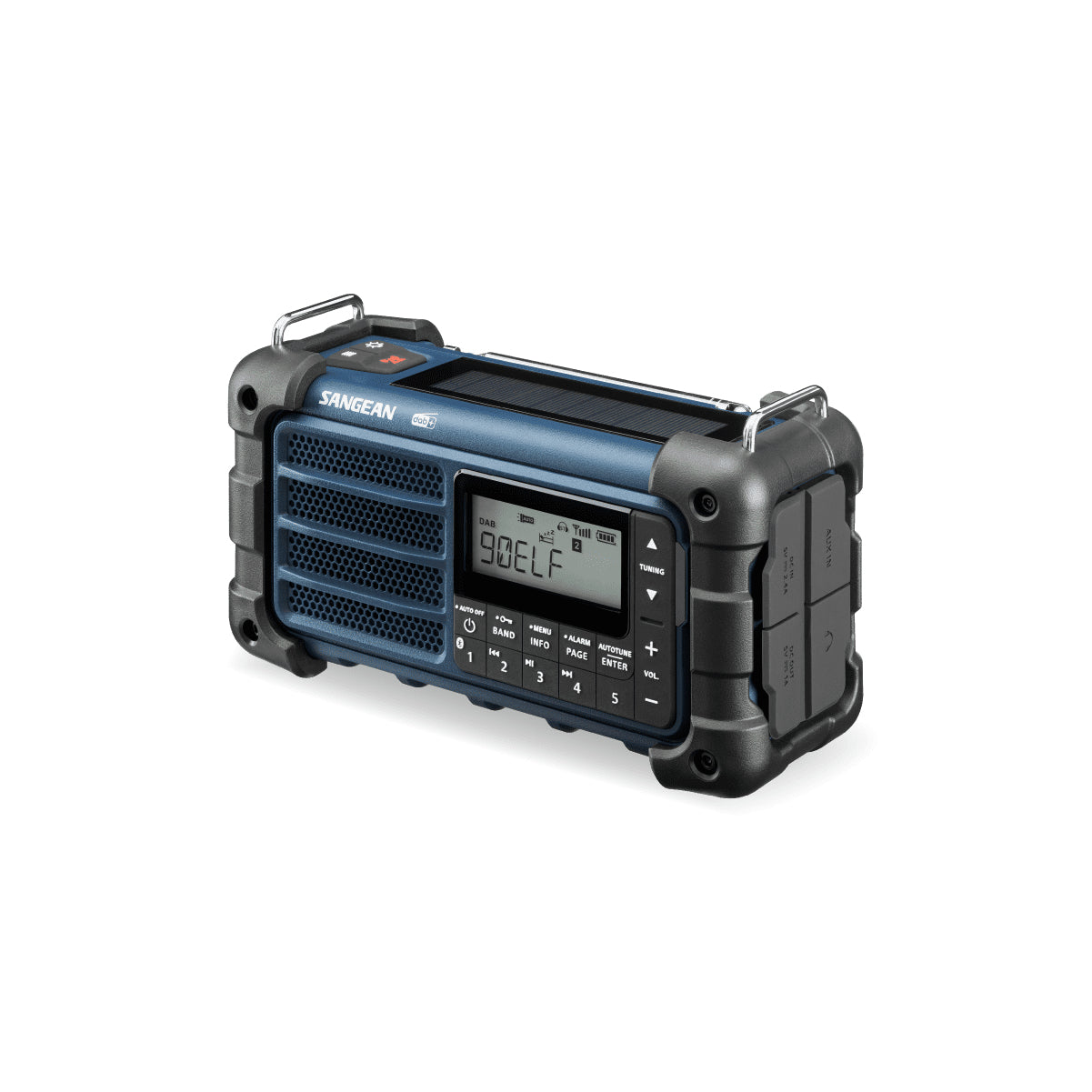 Sangean MMR-99DAB+ – DAB-/Internetradio – Portabel – DAB+, UKW, Bluetooth, Akkubetrieb – Blau