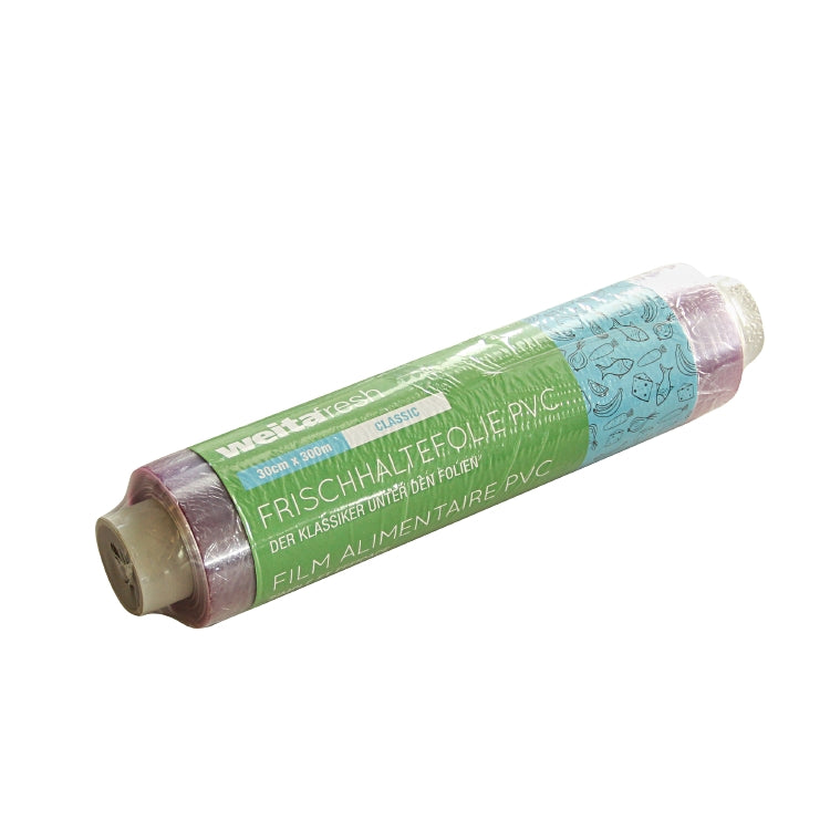 Weitafresh Frischhaltefolie 30 cm × 300 m, Polyvinylchlorid (PVC), Transparent
