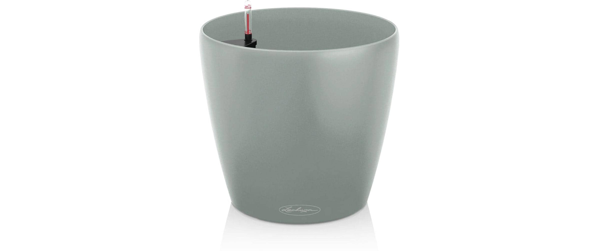 LECHUZA CLASSICO Color Eco Pflanzer – Ø 19 × 17 cm – Kunststoff, hellgrau