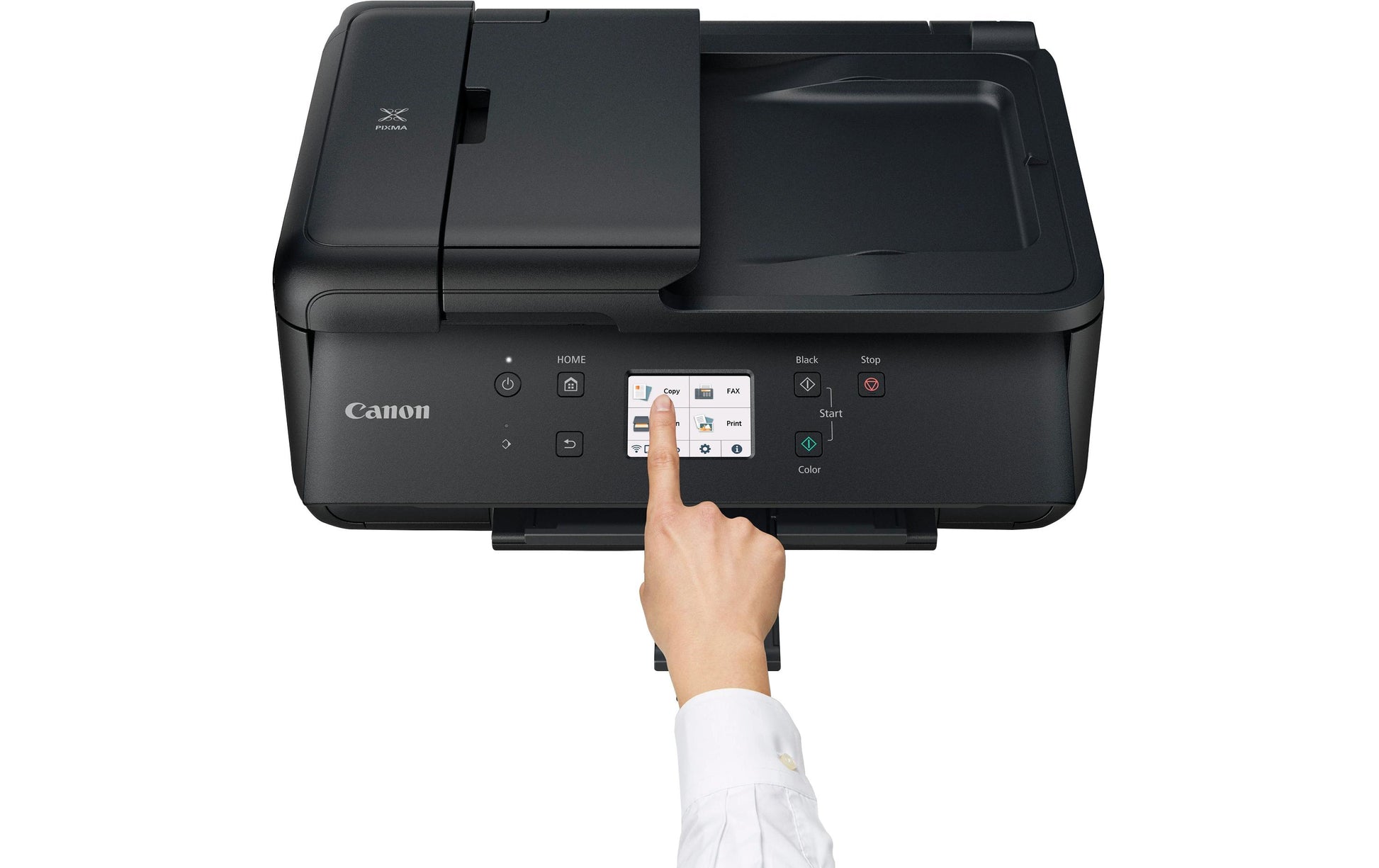 Canon Pixma TR7650 – Farbiges Tintenstrahl-MFP A4, 4-in-1 – WLAN – Duplex, ADF – 15 S./Min. S/W, 10 S./Min. Farbe