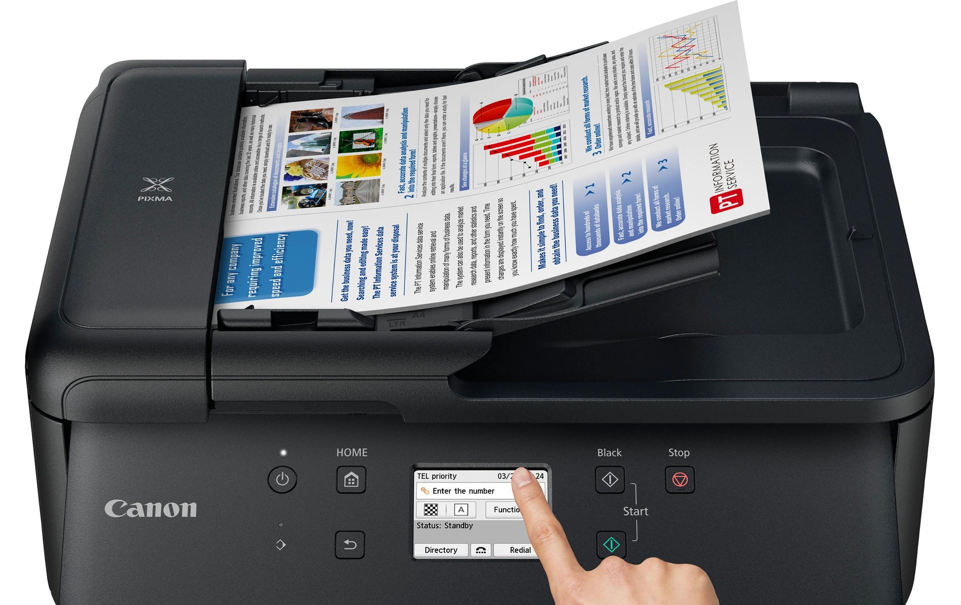 Canon PIXMA TR7650 – Tintenstrahl-MFP A4, 4-in-1