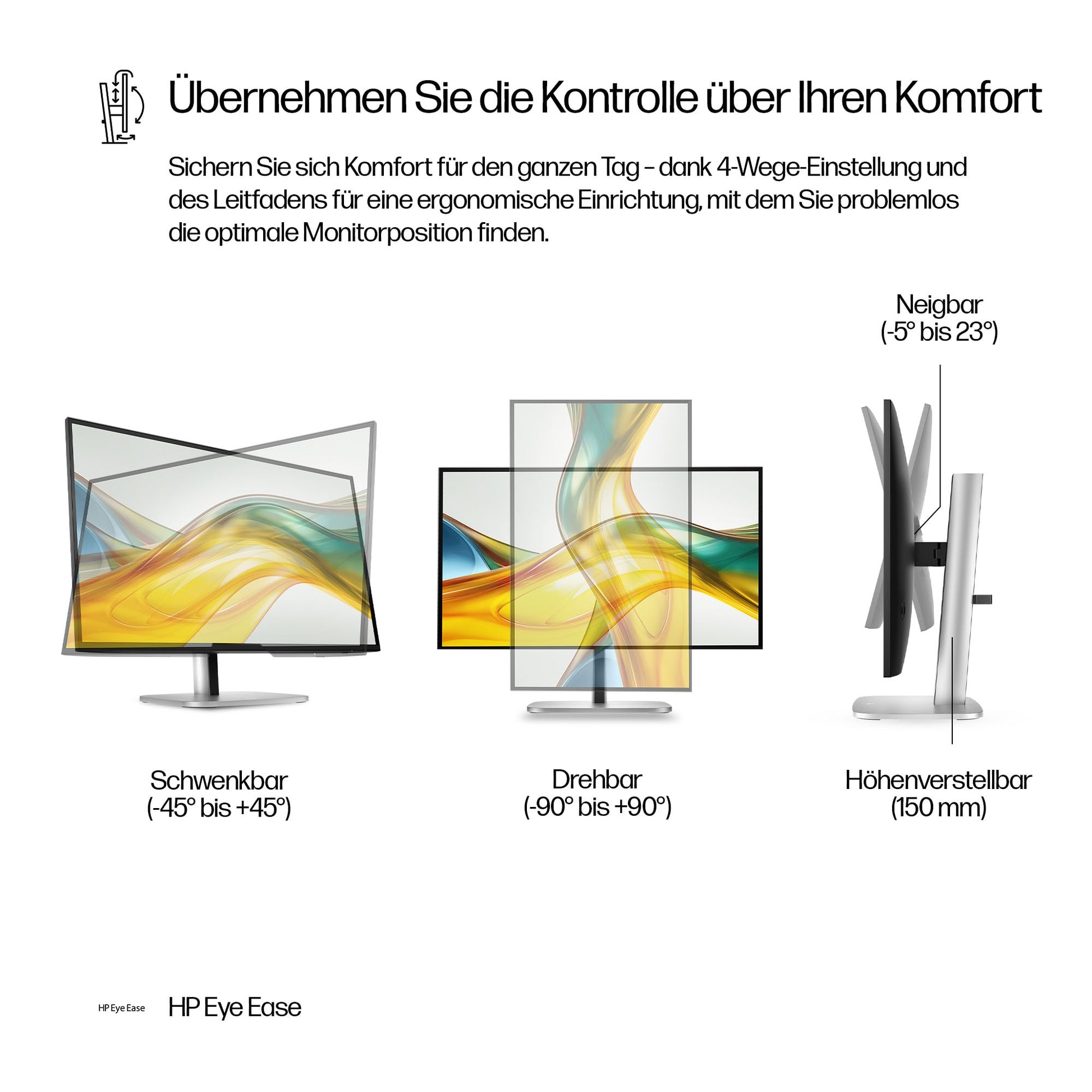 HP Serie 5 Pro 27 (527pq) – Monitor, 27", 2560 × 1440 (WQHD)