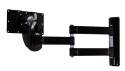 B-Tech Wandhalterung – Vollbeweglich – bis 47" – VESA 200×200 – bis 25 kg, für Monitore – Schwarz